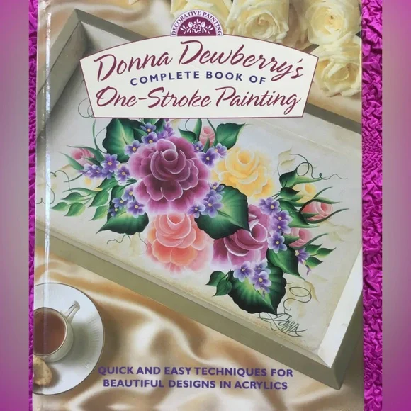 💖See new listing💝Donna Dewberry’s Complete Book of One Stroke Painting Hardcover - Picture 4 of 4